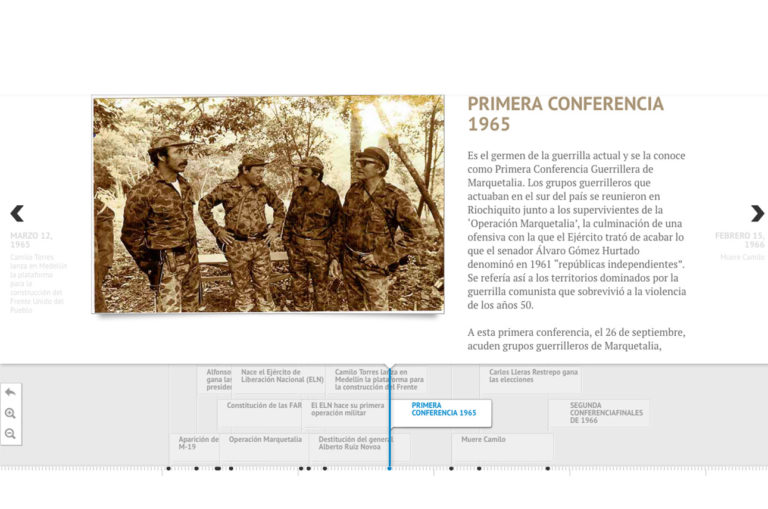 Las conferencias de las FARC en el país convulso