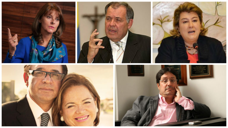 Los escuderos del No: Ordóñez, Castellanos, Ramírez, Santos…