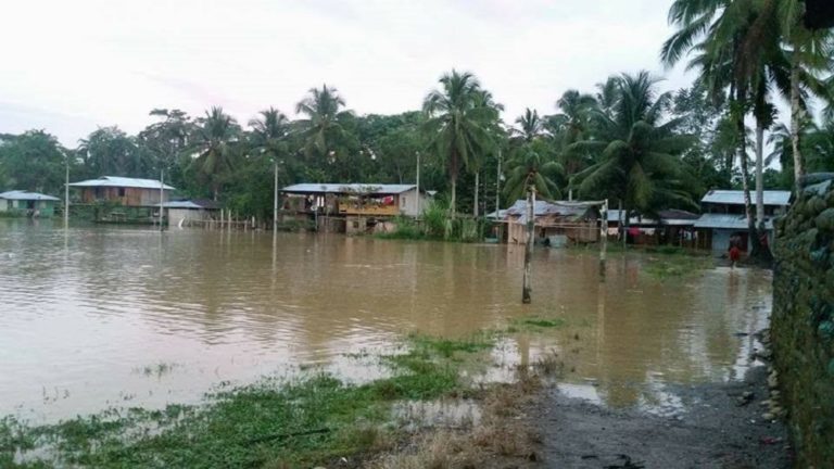 «Faltó muy poco para que el río cubriera totalmente el pueblo»