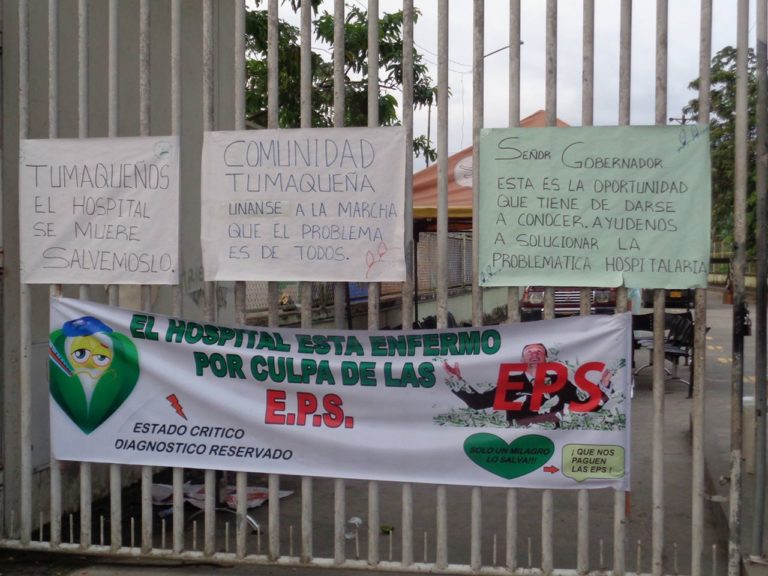 Tumaco: «Así como va, el hospital va a desaparecer del mapa”