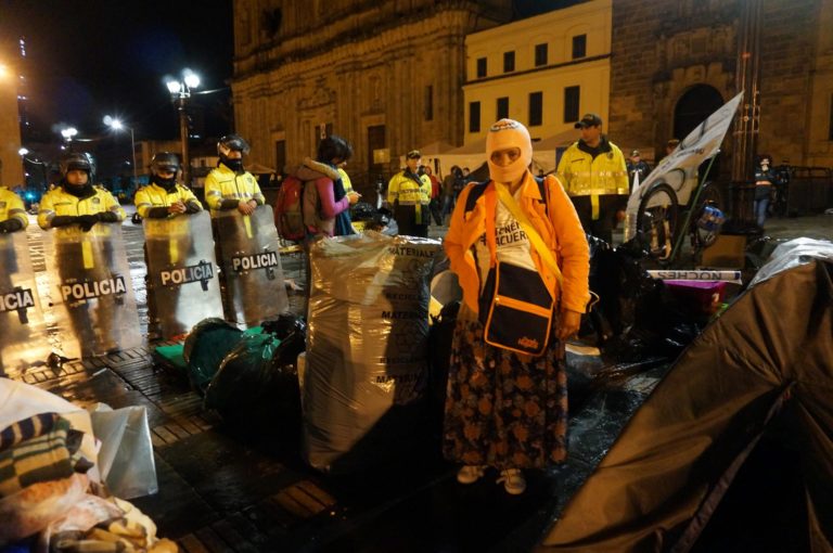 ¿Por qué fue desalojado el Campamento por la Paz?