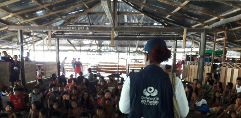 1.012 personas se encuentran desplazadas y confinadas en el Cauca