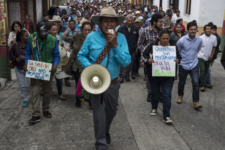 Quinchía se planta contra la megaminería