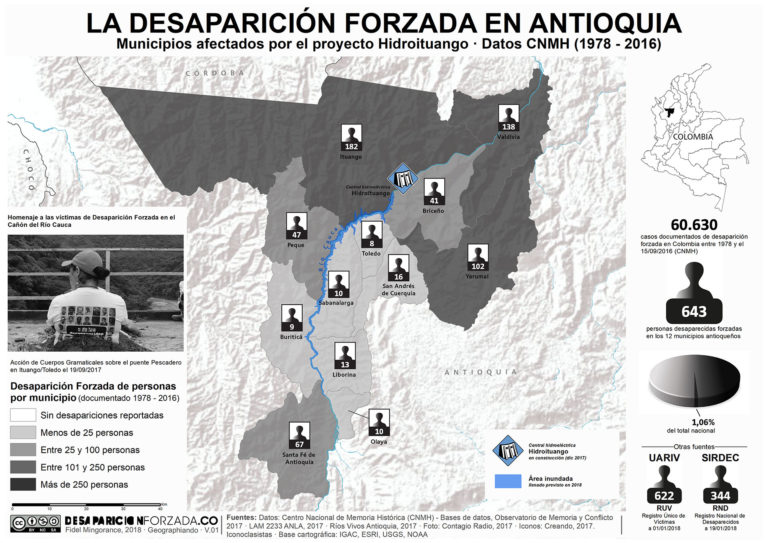 La cartografía del ensañamiento