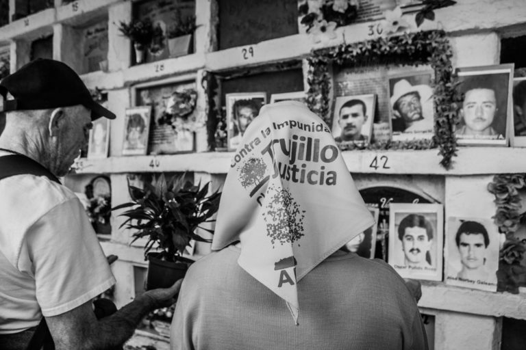 Trujillo busca sus muertos