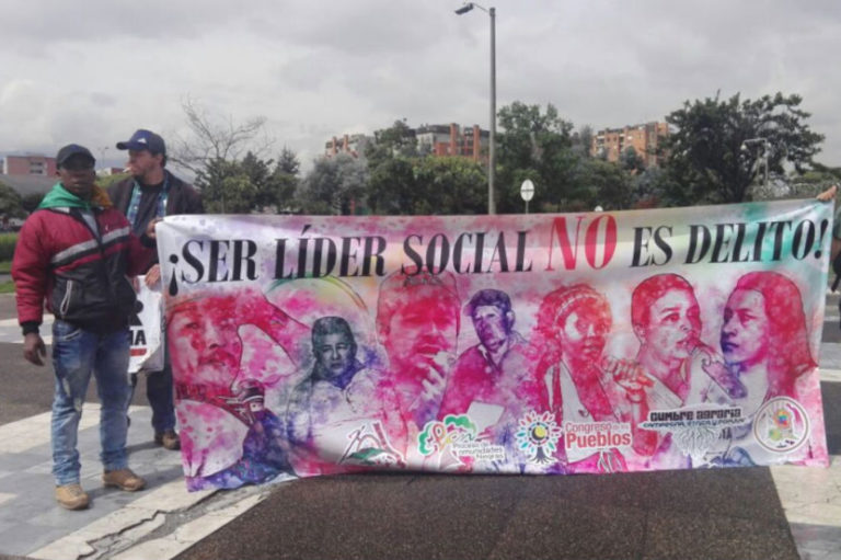 Los 123 nombres de 2018 del exterminio en marcha