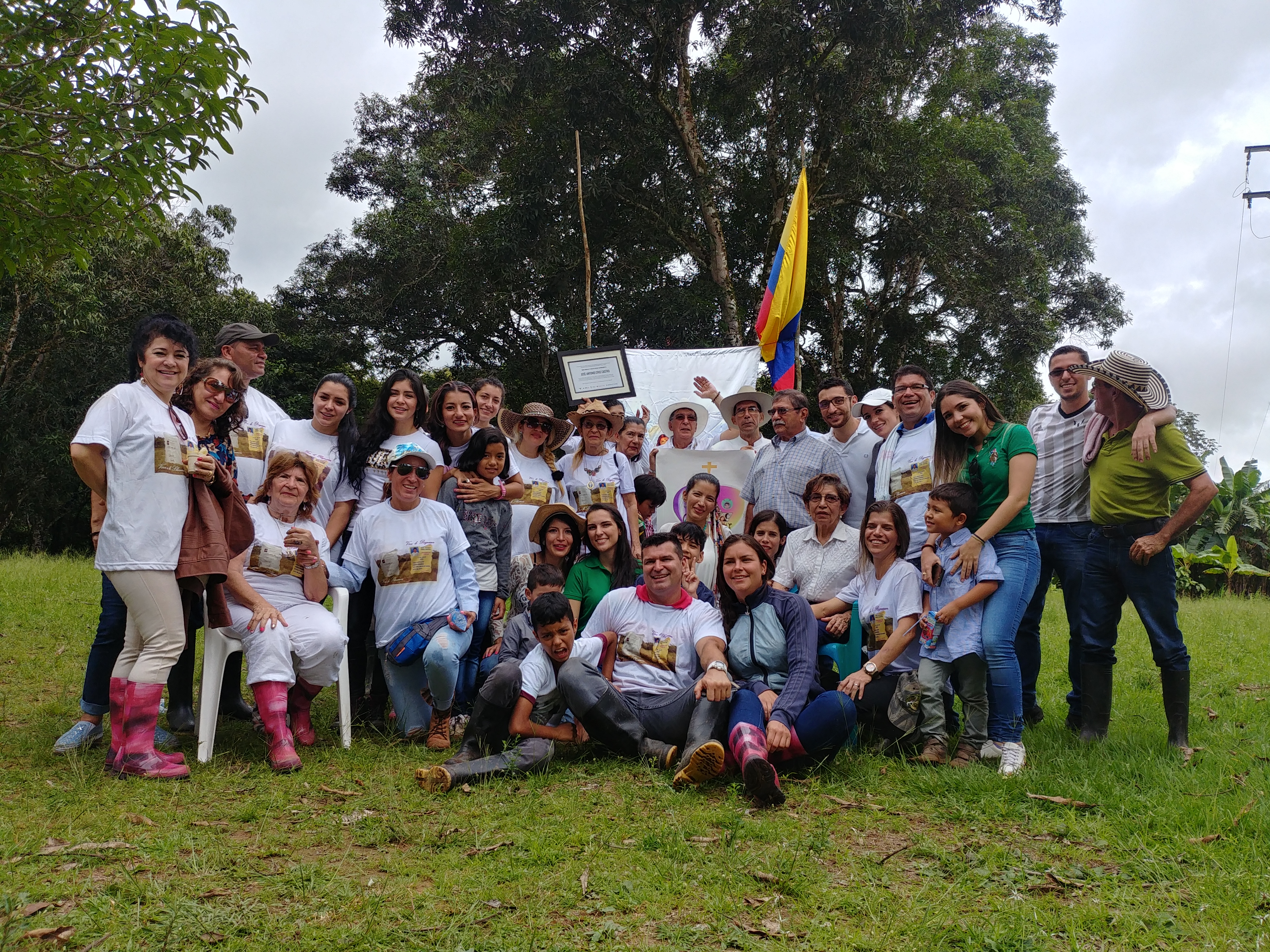 Familia Cruz Castro reunida
