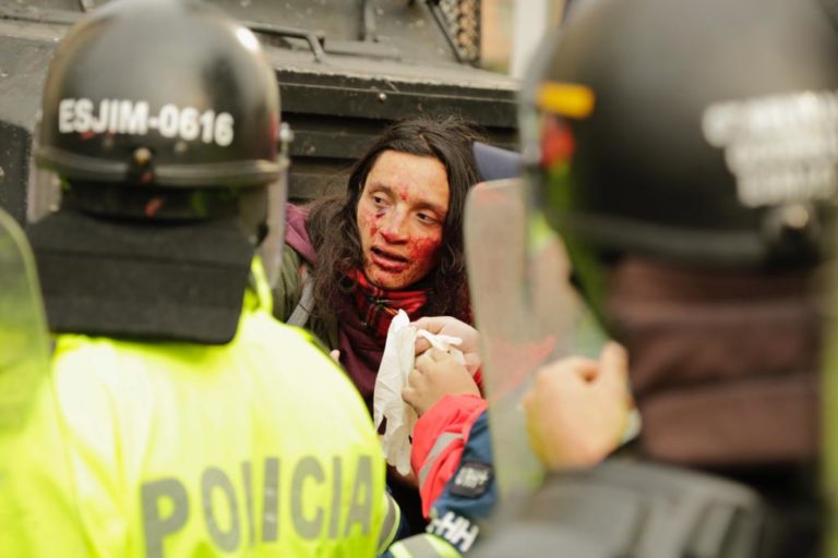 La fuerza pública se ensaña con el movimiento estudiantil