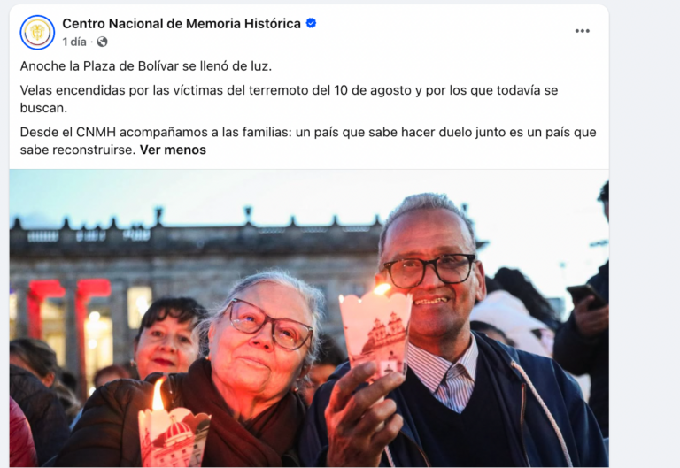 La narrativa de la Fuerza Pública se toma el Centro Nacional de Memoria Histórica en solo 48 horas
